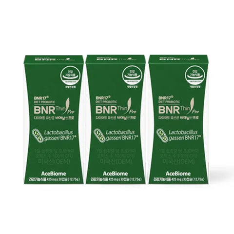 다이어트 유산균 김희선 유산균 비에날씬 BNR17 체지방 감소 유해균 억제 락토바실러스 모유 유산균, 3개, 30회분
