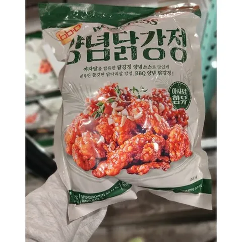 <식자재랜드>코스트코 속초 만석 양념 BBQ 닭강정1200g 냉동양념닭강정, 1.25kg, 2개