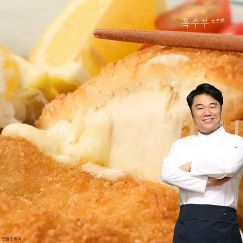 옥주부 치즈 치킨까스 10팩 + 돈까스 소스 10팩, 100g, 10개