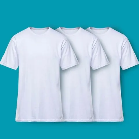 3장1세트 반팔티셔츠 국내생산 남녀공용 순면 라운드 국내생산 간절기이너웨어 순면티셔츠 여자흰면티
