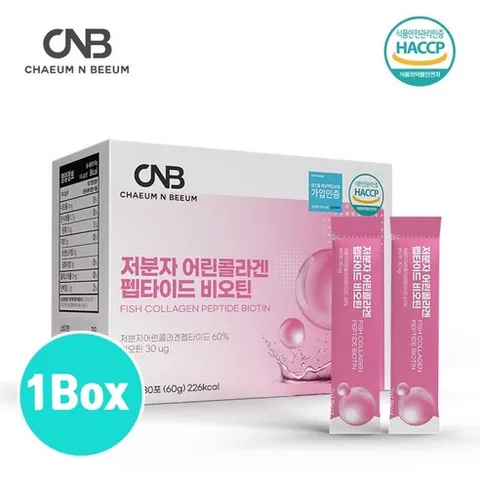 초 저분자 어린콜라겐 펩타이드 분말 가루 스틱 300달톤 초저분자 피쉬 콜라겐 트리펩타이드 비오틴 식약청인증 저분자콜라겐비오틴 히알루론산 밀크세라마이드 프로바이오틱스 21종 효능, 60g, 1박스