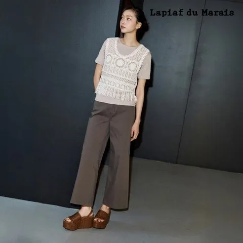라삐아프 26SS 워시드 세미 와이드 크롭 데님 팬츠 1 + 1세트 런칭 가격 79 900원 1117960