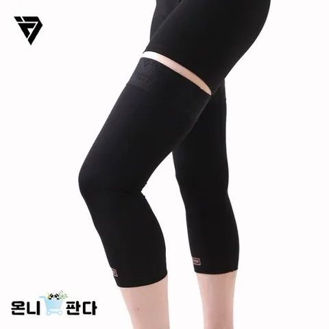 [온니판다] 무릎보호대/흡건성 UP 입는 테이핑 기술/보호대 전문 브랜드 테이핑테크/논슬립 밴드, 1세트