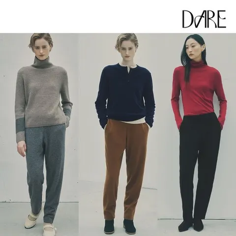 [아쇼라]디아레 화이트캐시100 배기 팬츠 1종