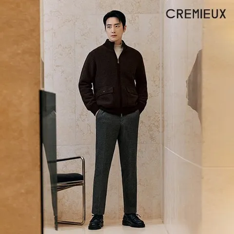 다니엘크레뮤 25FW 웜테크 듀얼 스트레치 본딩 슬랙스 3종