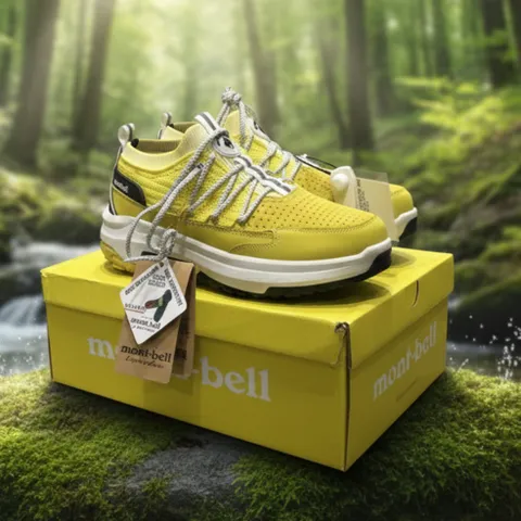 몽벨 여성 언밸런스 트레킹화(옐로우) 운동화
