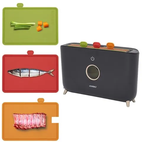 리빙센스 칼 도마 소독기 살균기 주방용 도마3종 포함 세트