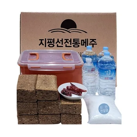다솜농원 지평선 메주세트 6장 8장 전통 된장담그기 풀세트, 8개, 750g