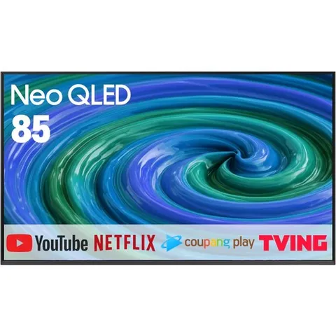 삼성전자 85인치(214cm) 25년형 NEO 네오 QLED 슬림베젤 큐엘이디 4K UHD 스마트 TV 85QN80F