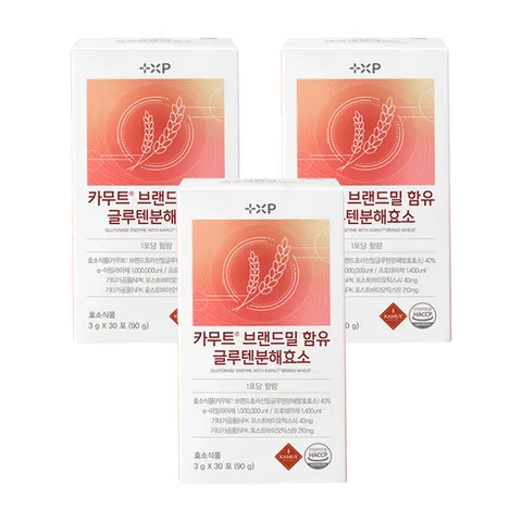 다제스소화제 천연 소화효소1위 글루텐분해효소 속이 더부룩할때, 3세트, 30회분