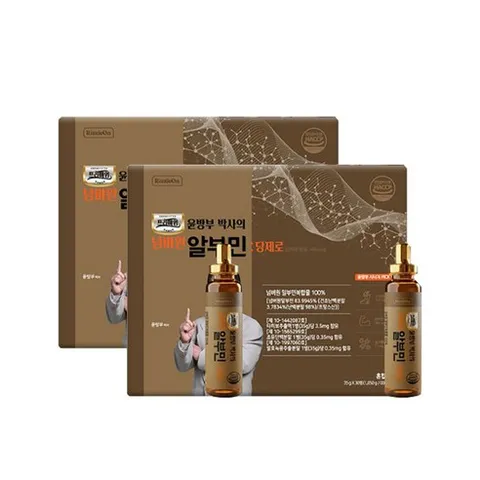 TV방송 프리미엄 윤방부박사의 넘버원 알부민 당제로 흡수빠른 액상알부민, 2박스, 1.05kg