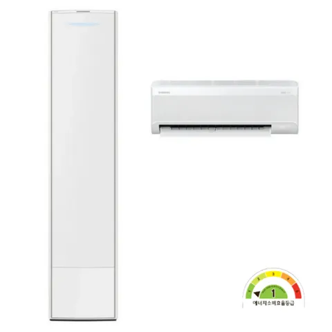삼성전자 비스포크 AI 무풍갤러리 20+6평 1등급 인버터 투인원 에어컨 AF80F20D28WRS 기본설치 별도, 매립배관형