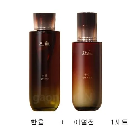 한율 송담 탄력 2종세트(스킨 150ml + 에멀젼 125ml)시즌2, 1세트, 1세트
