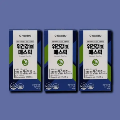 프롬바이오 매스틱 검 위건강엔 메스틱 15포 3박스 516903, 프롬바이오 매스틱 검 위건강엔 메스틱 15포 3박스 5