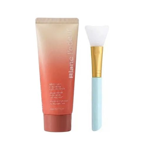 블랑로더NMN 콜라겐 크림마스크팩필오프팩100g+팩붓