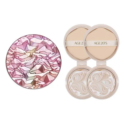 에이지20'S 최신상 에센스 커버 팩트 아우라 홈쇼핑 300% 구성