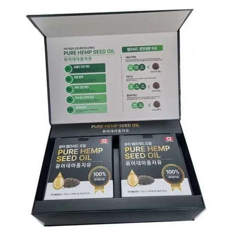인터스토어 대마종자유1100mgx90캡슐x2 (6개월분) / 햄프씨드 기름 냉압착 햄프시드 오일 추천 대마씨유 대마유 대마씨오일 헴프씨드 햄프 대마오일, 95개, 180정