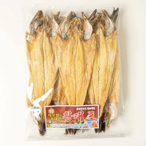 명품 자연건조 용대리 황태포(대 43-46cm) 황태포 5미(대), 1박스, 500g
