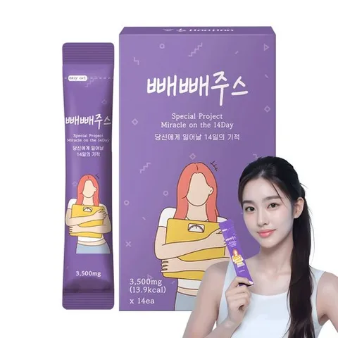 구성 빼빼주스 오리지널 14일의 기적, 3.5g, 1개