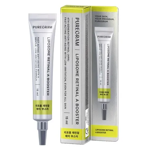 퓨어그램 리포좀 레티날 A 부스터 탄력 주름개선, 1개, 15ml
