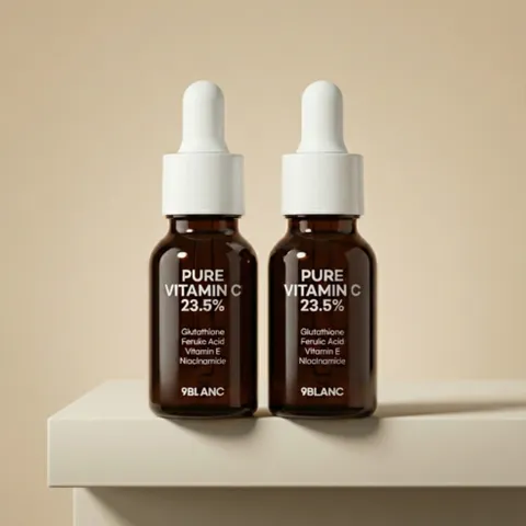 순수 비타민C 23.5% 기미앰플 고함량 미백 잡티 앰플 나인블랑 색소침착, 1개, 15ml