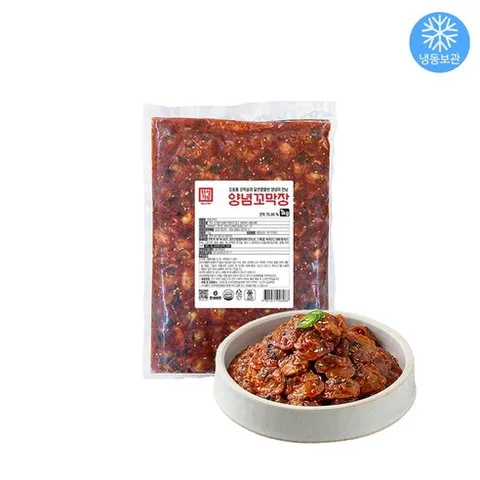 한성기업 양념꼬막장, 1개, 1kg