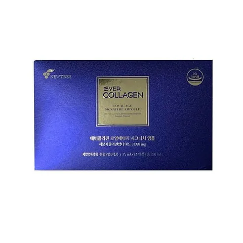 에버콜라겐 로열에이지 시그니처 앰플 14개입 x 4박스, 4개, 350ml