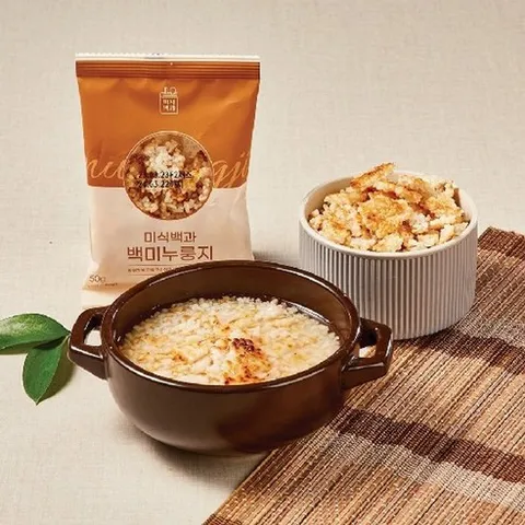 미식백과 누룽지 (백미 10봉+찹쌀10봉+오곡10봉), 30개, 50g