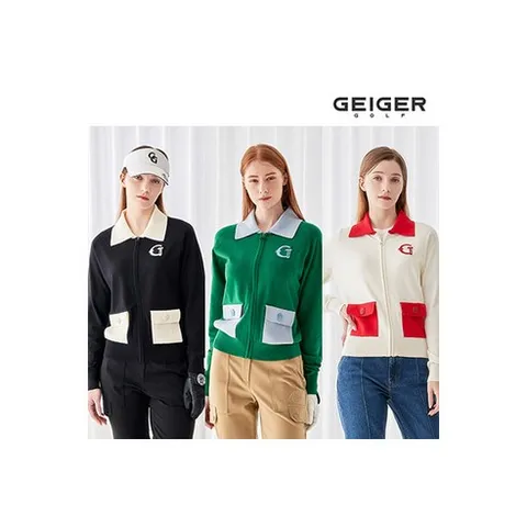 [가이거골프] ☆최초가 159 000원☆ 니트 집업 가디건