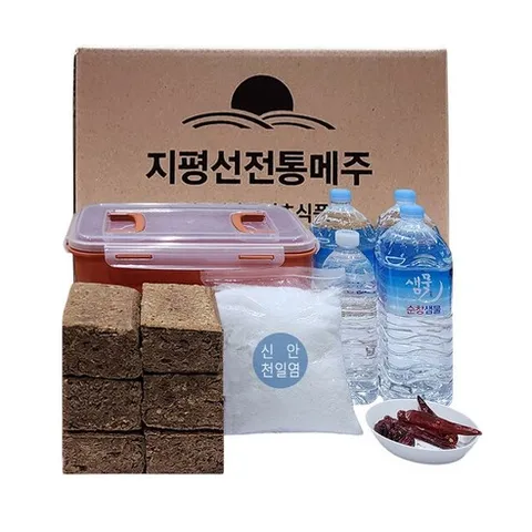 다솜농원 지평선 메주세트 6장 8장 전통 된장담그기 풀세트, 6개, 750g