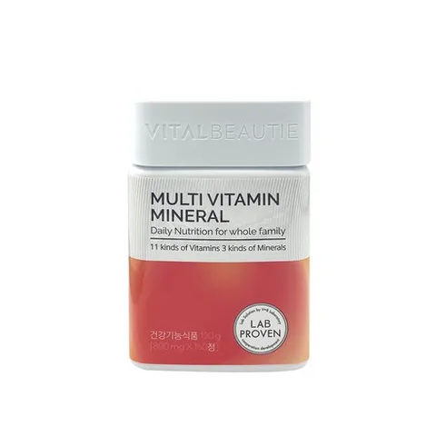 바이탈뷰티 멀티비타민 미네랄, 150정, 1개