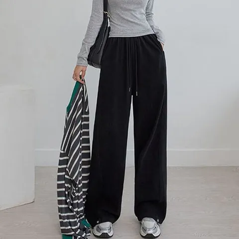 [나크21] (55~120) 기장선택! 밑단 스냅 팬츠 DM53-P-03