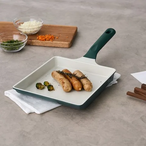 모던하우스 인덕션 겸용 라포레 항균 세라믹코팅 계란말이팬 21cm, 1개, 24cm