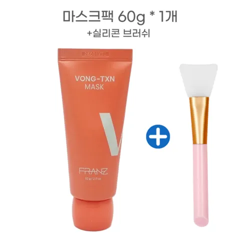프란츠 봉톡신 크림 마스크팩 바르는 마스크팩 60g+실리콘브러쉬증정, 1개, 1개입
