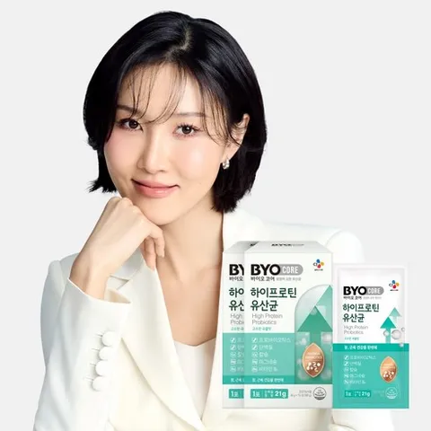 바이오코어 하이프로틴 유산균 고함량 단백질 건강기능식품, 2박스, 380g