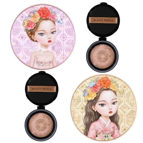 뷰티피플 철벽녀 쿠션 시즌16 두유 소이 생기 단백질 앰플 쿠션 본품+리필 21호 23호 중 1 미백 주름개선 미친커버력, 1개, 23호 생기샌드 본품+리필