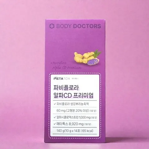 바디닥터스파비플로라알파CD프리미엄 메타톡스 디메톡시플라본 14포 1개 591852, 바디닥터스파비플로라알파CD프리미엄 메타톡스 디메톡