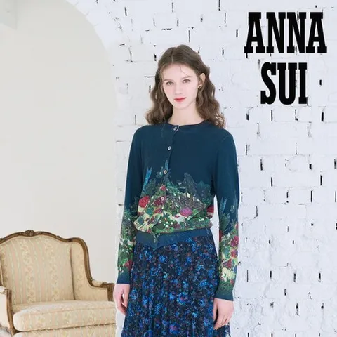 [안나수이] 25SS 보타니컬 프린트 가디건