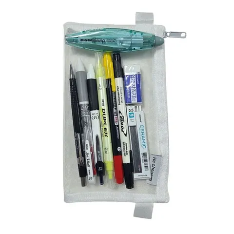 에이치비문화사 올인클루시브 필기구 선물 학용품 문구세트, 1개, 화이트
