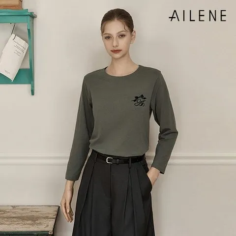 엘렌느 25FW 오가닉 코튼 블렌디드 아트웍 티셔츠 5종 238758