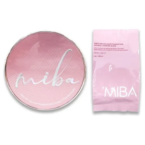 미바왕쿠션시즌3 파운데이션 더블쿠션글로우 본품25g+리필25g, 1개, 심플21호본품+리필