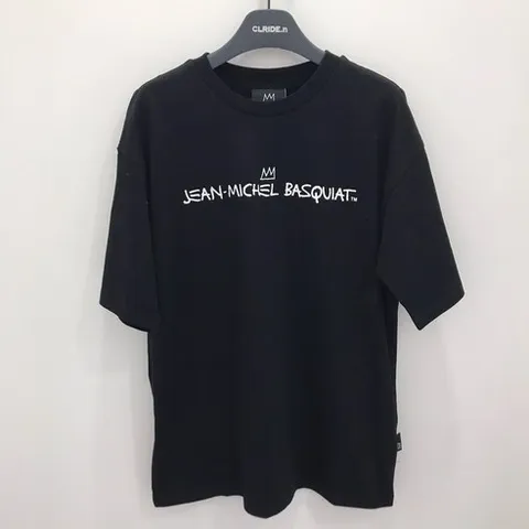 B남여공용 바스키아 등판 그래픽 반팔티 4컬러 FOBT S281U_CA 329952