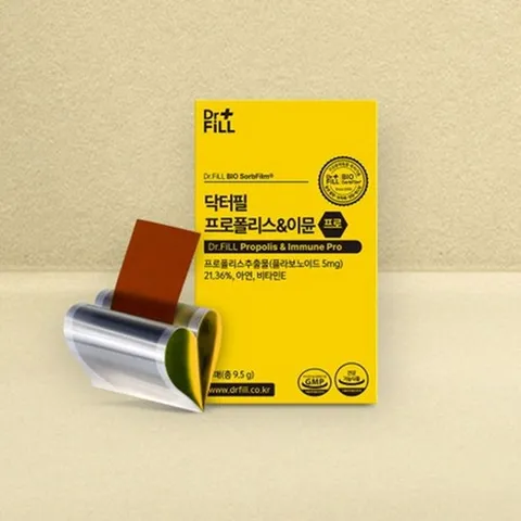 닥터필 필름형 프로폴리스 이뮨프로 프로 면역 필름, 9.5g, 13박스
