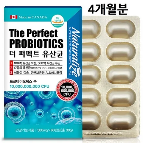 캐나다 모유 유산균 프로 프리 포스트 바이오틱스 모유유래유산균 신바이오틱스 락토바실러스 람노서스 가세리 프롤린 공법 분말 가루 캡슐 알약 프락토올리고당 fos 먹이 제품 효능 추천, 500mg, 2박스