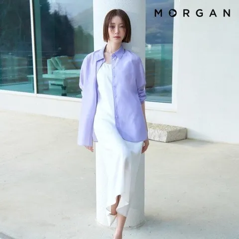 모르간 25SS 썸머 아세테이트100 원피스