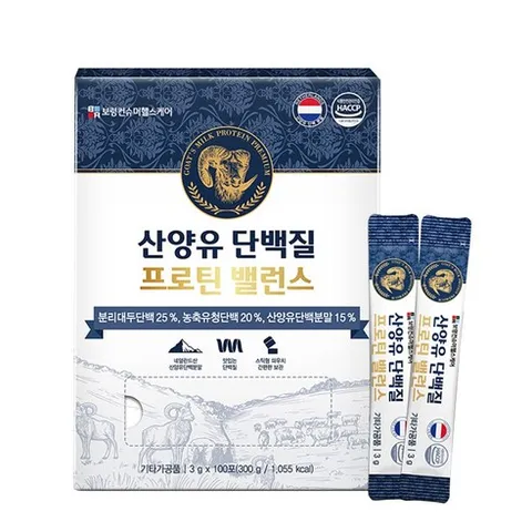 보령산양유단백질프로틴 밸런스 3g x 100포, 300g, 1개