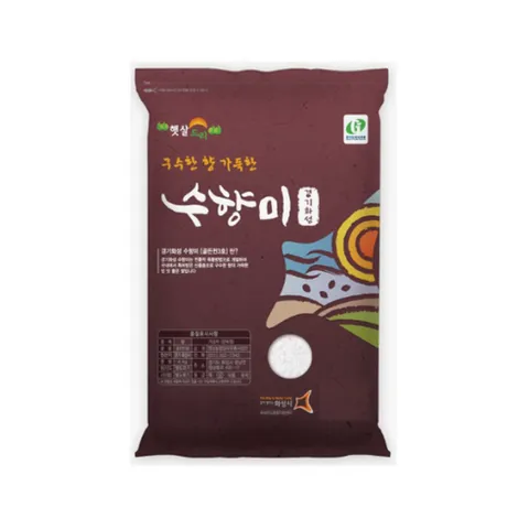 25년산 햅쌀 쌀가족 수향미 쌀 골든퀸 3호 누룽지 향, 상등급, 4kg, 2개