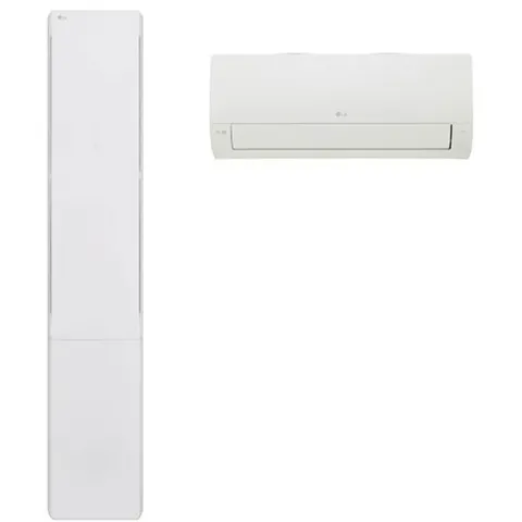 LG 휘센 멀티에어컨 인버터 투인원 18+6평형 2IN1 FQ18FU1EA2 뷰2 기본설치별도 실외기포함, 일반배관형