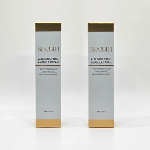 비오진 알부민 리프팅 크림 + 세안퍼프 증정, 2개, 50ml