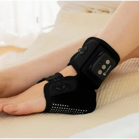 큐어리 저주파 마사지기 발목 F 마사지젤 증정 EMS 안마기 발 발바닥 자극기 관절 통증 치료기 의료기기